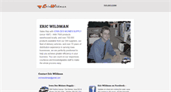 Desktop Screenshot of ericwildman.com
